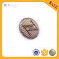 MFB133 Fashion metal button badge logo,gold making metal shank button for clothing